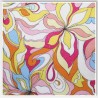 Little Johnny Retro Fluid Corduroy Fabric – Pastel Swirl Print – 145cm – 100% Cotton