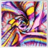 Little Johnny 70s Tie Dye Corduroy Fabric – 100% Cotton – 145cm Retro Swirl