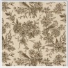 Muslin Double Gauze Fabric Flora Fauna Bird – 130cm 100% Cotton