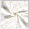 Muslin Double Gauze Fabric Lemons – 100% Cotton, 130cm Wide