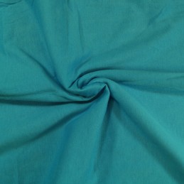 Turquoise Cotton Jersey Fabric Knitted 