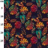 Rose & Hubble Tropical Leaf Cotton Poplin Fabric 112cm Wide Baynes Court