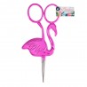 Hemline Flamingo Embroidery Scissors 11.5cm – Bright Pink Precision Sewing Scissors
