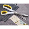 Sew Tasty Soft Grip Pinking Shears – 9in (22.9cm) Zig Zag, Wave or Scallop Cuts