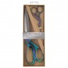 Milward Scissors Gift Set – 20cm Dressmaking & 9.5cm Embroidery Scissors Rainbow Handles