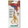 Madeira Gold-Plated Stork Style Embroidery Scissors – 9cm Precision Needlework Scissors