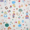 100% Japanese Cotton Fabric | Nutex | Aso - Alice In Wonderland | 110cm Wide