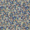 100% Japanese Cotton Fabric | Nutex | Ashi Fans - Metallic | 110cm Wide