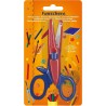 Kleiber Kids Scissors 135mm Serrated Cut – Safe Paper & Cardboard Cutting