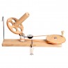 KnitPro Natural Birch Wood Wool Winder with Table Clamp - Efficient Yarn Winding Tool