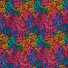 100% Cotton Digital Print Fabric – Neon Leopard Print 150cm Wide