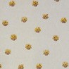 SALE Cotton Rich Linen Look Fabric Sunflowers Flower Floral Upholstery 140cm Wide
