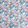 100% Viscose Fabric | Little Johnny | Watercolour Flowers - Altham | 140cm Wide