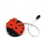 Lantern Moon Ladybug Tape Measure – Hand Crocheted Retractable Tape