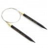 Lantern Moon 60cm Ebony Fixed Circular Knitting Pins (3.00mm to 12mm)