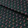 SALE 100% Japanese Cotton Fabric Sevenberry Tartan Check Queen's Guard Royal Green