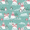 100% Cotton Digital Fabric | Dear Stella | Sleigh It Ain’t Snow | 112cm Wide