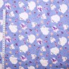 100% Cotton Digital 3D Fabric Little Johnny Denim Ghosts 150cm Wide