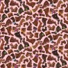 100% Cotton Digital Fabric Timeless Treasures Chocolate Bunnies 112cm Wide