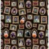 100% Cotton Digital Fabric Timeless Treasures Dog Halloween Portraits 112cm Wide