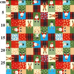 Polycotton Fabric Christmas...