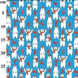 Polycotton Fabric Christmas...