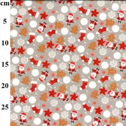 Polycotton Fabric Christmas...