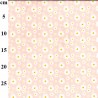 Polycotton Fabric Floral Daisies Print Condell Road – 110cm Wide – Lightweight Craft Fabric