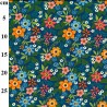 Polycotton Fabric Floral Print Lawes Street – 110cm Wide – Lightweight Craft Fabric