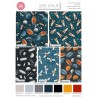 100% Cotton Fabric The Craft Cotton Co Cosmic Voyager Fat Quarter Pack 45cm x 55cm