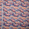 Polycotton Fabric 3D Trains Digital Print – 112cm Wide – Lightweight Craft Fabric