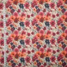 Polycotton Fabric 3D Floral Cowley Gardens Digital Print – 112cm Wide – Lightweight Craft Fabric
