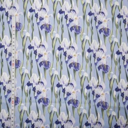 Polycotton Fabric 3D Floral...