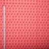 Polycotton Fabric Cerise Love Hearts Digital Print – 112cm Wide – Lightweight Craft Fabric