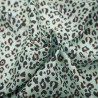 Polycotton Fabric Leopard Skin Digital Print – 112cm Wide – Lightweight Craft Fabric