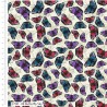 100% Organic Cotton Fabric Make + Believe Woodland Wanderers Butterfly Sky 112cm Wide