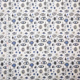 Polycotton Fabric Eyes...