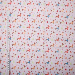 Polycotton Fabric Festive...