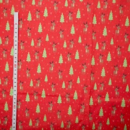 Polycotton Fabric Christmas...