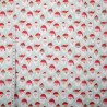 Polycotton Fabric Christmas Santa Digital Print – 112cm Wide – Lightweight Craft Fabric