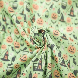 Polycotton Fabric Halloween...