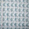 Polycotton Fabric Christmas 3D Snowmen Digital Print – 112cm Wide – Lightweight Craft Fabric