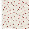 100% Cotton Fabric The Craft Cotton Co Frosty Paws Bow & Robin 112cm Wide