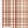 100% Cotton Fabric The Craft Cotton Co Highland Pastures Berry Tartan 112cm Wide