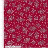 100% Cotton Fabric The Craft Cotton Co Jewelled Christmas Berry Mistletoe 112cm Wide