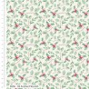 100% Cotton Fabric The Craft Cotton Co Merry Little Christmas Festive Flourish 112cm Wide