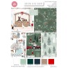 100% Cotton Fabric The Craft Cotton Co FQ Christmas In The Country Tree Fat Quarter Pack
