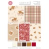 100% Cotton Fabric The Craft Cotton Co FQ Highland Pastures Fat Quarter Pack
