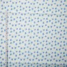 Polycotton Fabric Blueberries Digital Print – 112cm Wide – Lightweight Craft Fabric