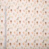 Polycotton Fabric Safari Animals Digital Print – 112cm Wide – Lightweight Craft Fabric